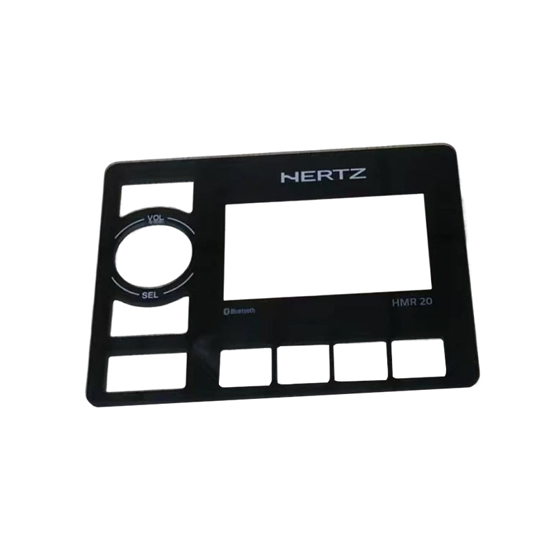 How does switch panel glass enhance the appearance and durability of electrical appliances?