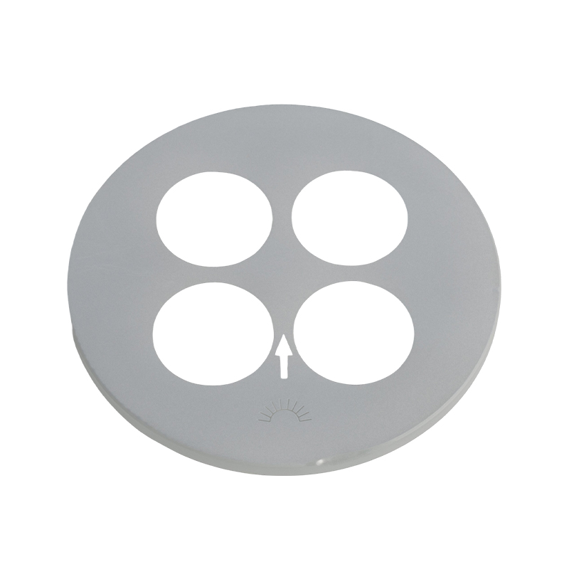 How do the texture and color of lighting glass influence the overall lighting atmosphere?